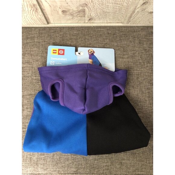 Lego Other - Dogs Lego Sweatshirt Pet Apparel Purple Blue Black Size Medium